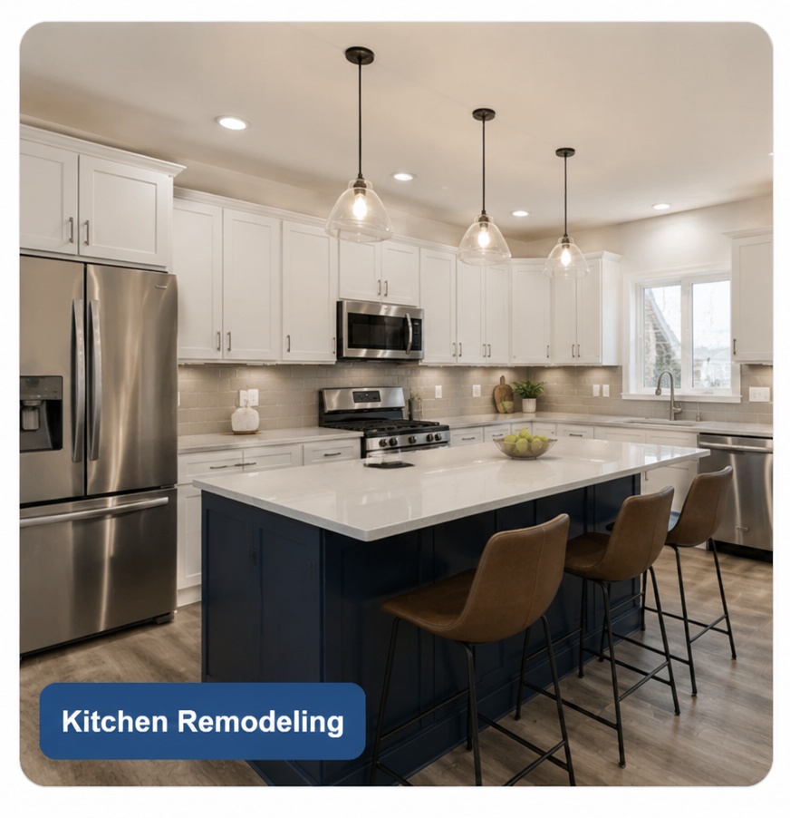 Kitchen remodeling services in Stark County
